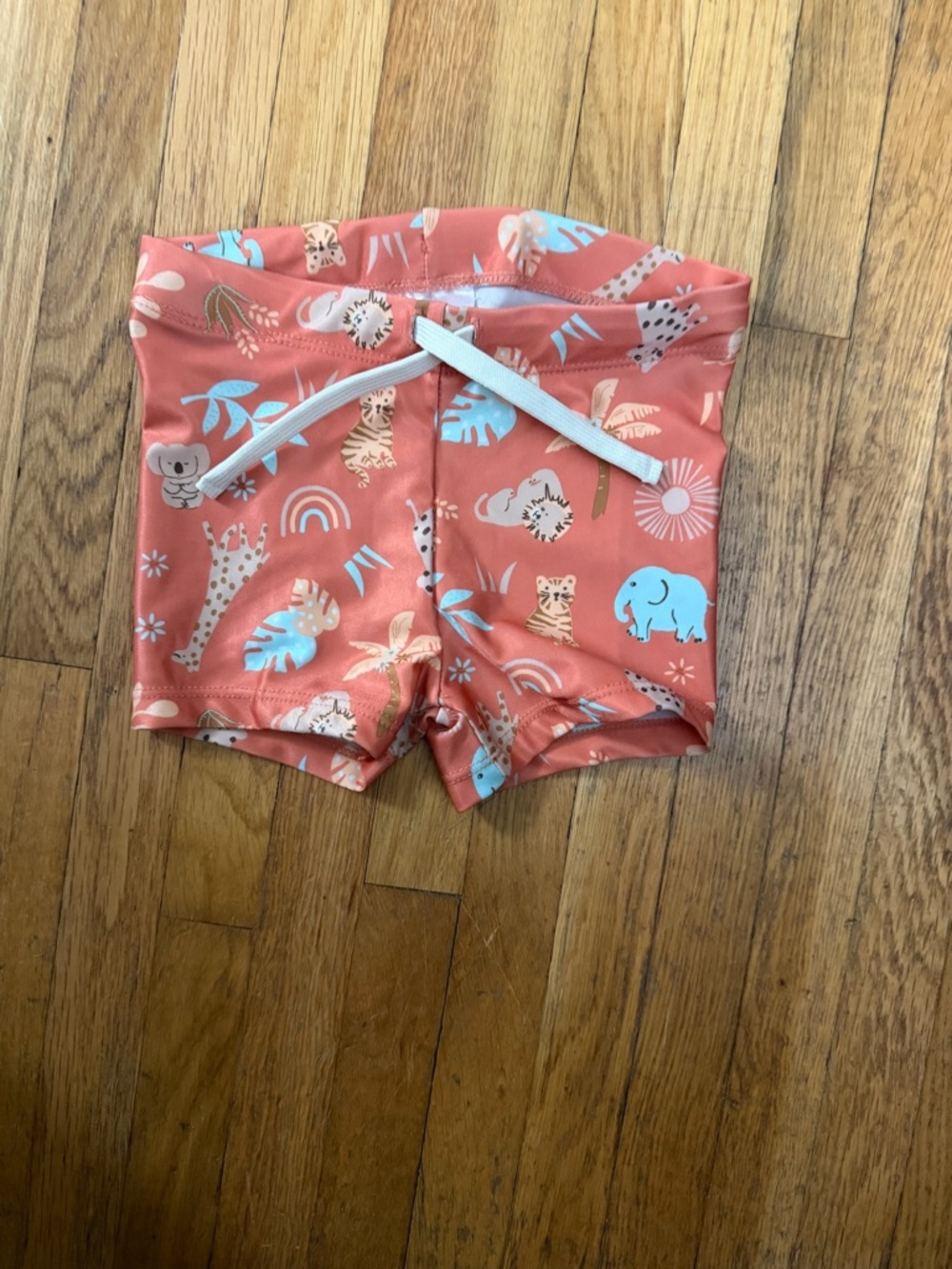 H&M 3T Animal Print Euro Swim Trunks